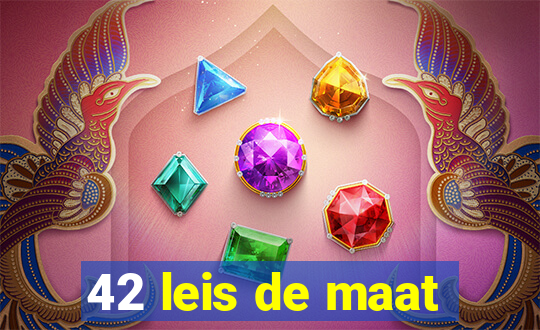 42 leis de maat